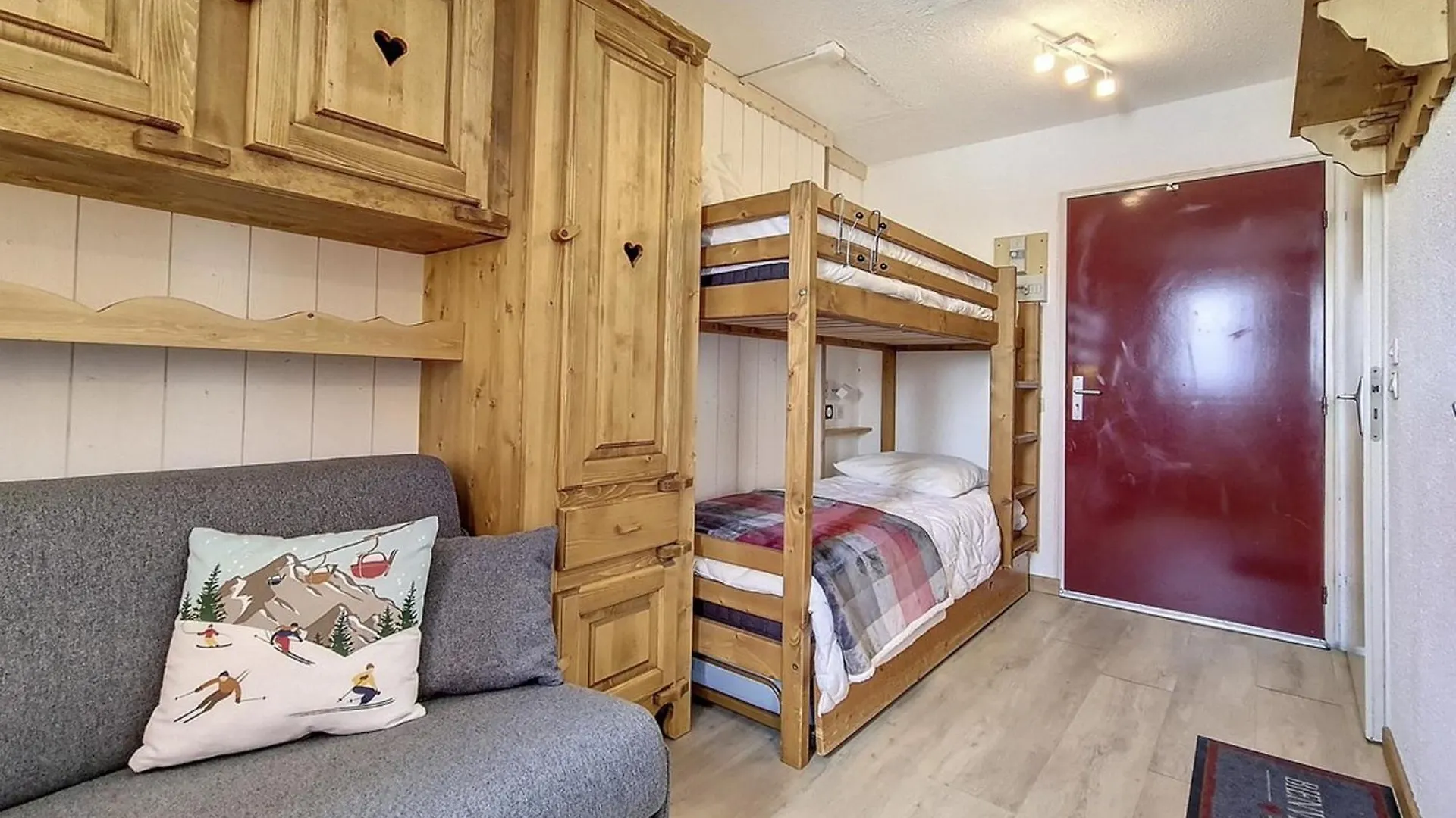 Studio Classique Aux Menuires, Balcon, Animaux Admis - Fr-1-344-1038 Saint-Martin-de-Belleville Apartmán