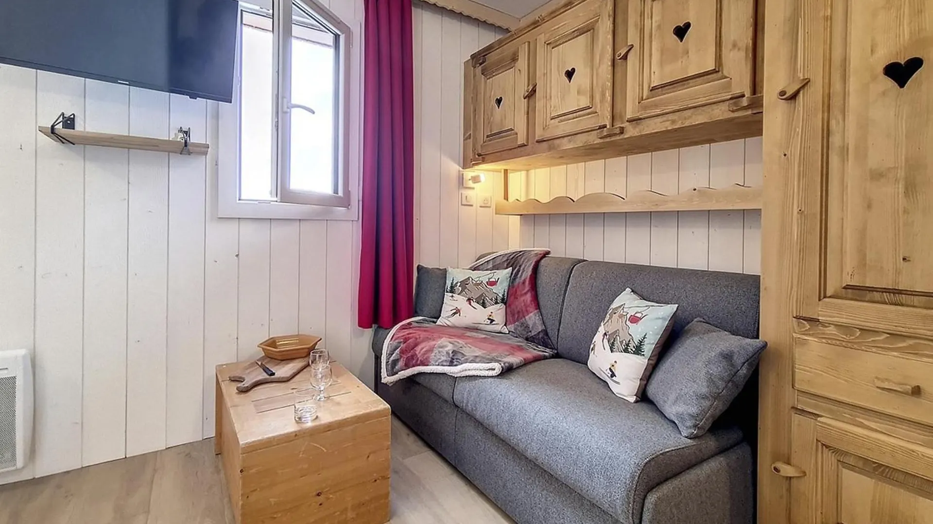Apartmán Studio Classique Aux Menuires, Balcon, Animaux Admis - Fr-1-344-1038 Saint-Martin-de-Belleville
